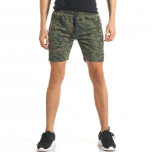 Pantaloni scurți bărbați Furia Rossa camuflaj - FASHIONMIX.RO Pantaloni scurți bărbați Furia Rossa camuflaj