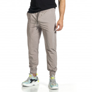 Pantaloni sport bărbați Breezy gri 