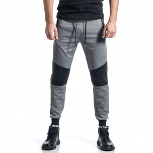 Pantaloni sport bărbați M&2 gri - FASHIONMIX.RO Pantaloni sport bărbați M&2 gri