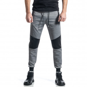 Pantaloni sport bărbați M&2 gri 