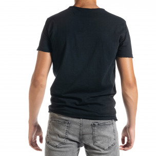 Tricou bărbați Duca Homme negru  2