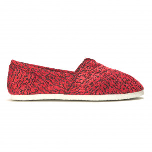 Espadrile bărbați Kruger roșie - FASHIONMIX.RO Espadrile bărbați Kruger roșie