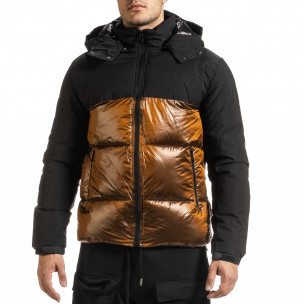 Geacă de iarnă bărbați Duca Homme maro - FASHIONMIX.RO Geacă de iarnă bărbați Duca Homme maro