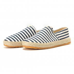 Espadrile bărbați Niadi albastră - FASHIONMIX.RO Espadrile bărbați Niadi albastră