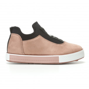 Teniși de dama Ideal Shoes roz - FASHIONMIX.RO Teniși de dama Ideal Shoes roz