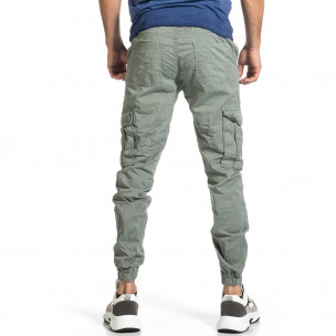 Pantaloni cargo bărbați Blackzi verzi 2