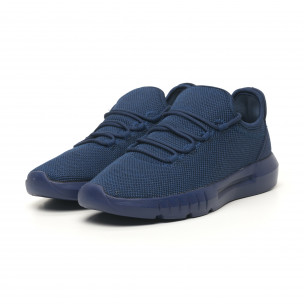 Adidași ușori de bărbați melanj albastru - FASHIONMIX.RO Adidași ușori de bărbați melanj albastru