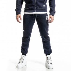 Pantaloni sport bărbați Nice albastru - FASHIONMIX.RO Pantaloni sport bărbați Nice albastru