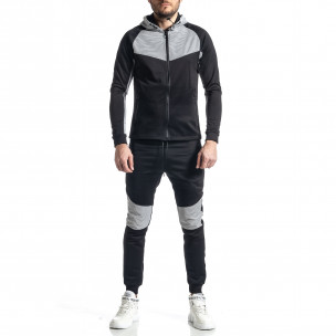 Set sportiv bărbați Golden Time negru - FASHIONMIX.RO Set sportiv bărbați Golden Time negru