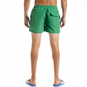 Costume de baie bărbați Basic verde  2