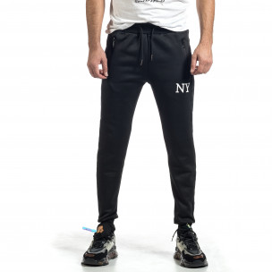 Pantaloni sport bărbați SMMA Style negru 
