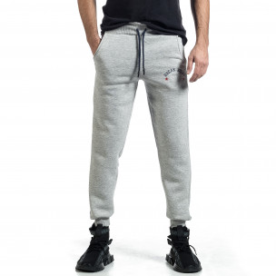 Pantaloni sport bărbați Soni Fashion gri