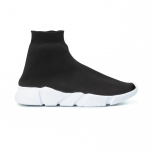 Adidași Slip-on negri pentru bărbați - FASHIONMIX.RO Adidași Slip-on negri pentru bărbați