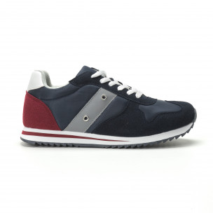 Adidași în albastru închis pentru bărbați - FASHIONMIX.RO Adidași în albastru închis pentru bărbați