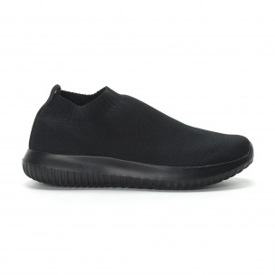 Adidași de bărbați tip șosetă All black - FASHIONMIX.RO Adidași de bărbați tip șosetă All black