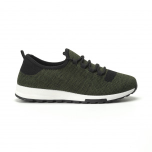 Adidași ușori în melanj verde pentru bărbați - FASHIONMIX.RO Adidași ușori în melanj verde pentru bărbați