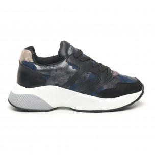 Pantofi sport ușori de dama cu imprimeu metalic - FASHIONMIX.RO Pantofi sport ușori de dama cu imprimeu metalic