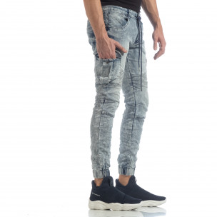 Washed Cargo Jeans pentru bărbați - FASHIONMIX.RO Washed Cargo Jeans pentru bărbați