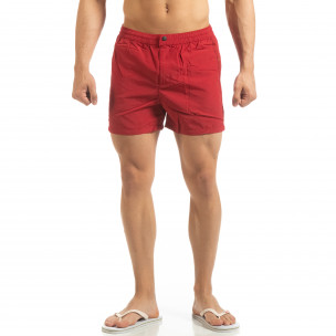 Costum de baie roșu pentru bărbați - FASHIONMIX.RO Costum de baie roșu pentru bărbați
