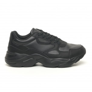 Adidași ușori All black pentru bărbați - FASHIONMIX.RO Adidași ușori All black pentru bărbați