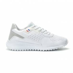 Adidași ultra ușori albi pentru bărbați - FASHIONMIX.RO Adidași ultra ușori albi pentru bărbați