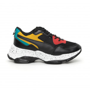 Pantofi sport de dama colorați Chunky - FASHIONMIX.RO Pantofi sport de dama colorați Chunky