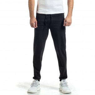 Pantaloni sport bărbați Moda Y&M negru - FASHIONMIX.RO Pantaloni sport bărbați Moda Y&M negru