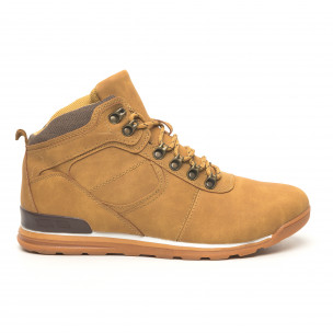 Pantofi de bărbați tip Hiker camel - FASHIONMIX.RO Pantofi de bărbați tip Hiker camel