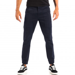 Jogger bluemarin pentru bărbați CROPP cu buzunare mari - FASHIONMIX.RO Jogger bluemarin pentru bărbați CROPP cu buzunare mari