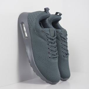 Adidași de bărbați gri cu pernă de aer - FASHIONMIX.RO Adidași de bărbați gri cu pernă de aer