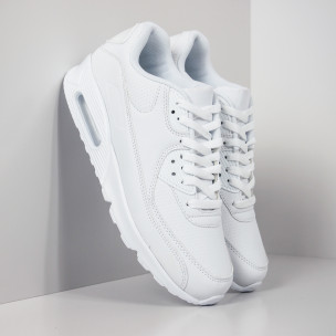 Adidași Air albi pentru bărbați - FASHIONMIX.RO Adidași Air albi pentru bărbați