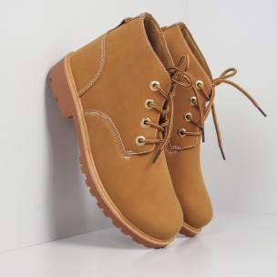 Ghete de bărbați în culoare camel tip Clarks - FASHIONMIX.RO Ghete de bărbați în culoare camel tip Clarks