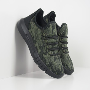 Adidași ușori de bărbați camuflaj verde - FASHIONMIX.RO Adidași ușori de bărbați camuflaj verde