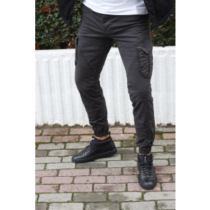 Pantaloni cargo bărbați Blackzi gri - FASHIONMIX.RO Pantaloni cargo bărbați Blackzi gri