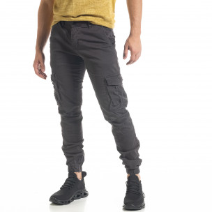 Pantaloni cargo bărbați Blackzi gri 