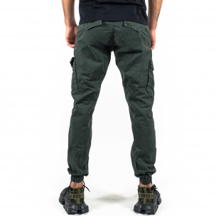 Pantaloni cargo bărbați Blackzi verzi  2