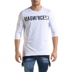 Tricou bărbați Open alb