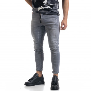 Blugi bărbați Black Island gri - FASHIONMIX.RO Blugi bărbați Black Island gri
