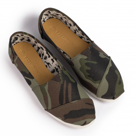 Espadrile bărbați Fashionmix camuflaj - FASHIONMIX.RO Espadrile bărbați Fashionmix camuflaj