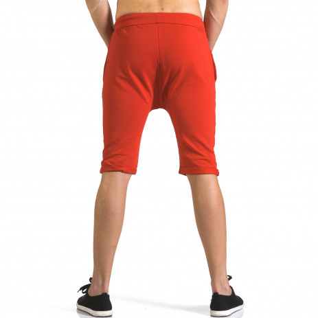 Pantaloni scurți bărbați ChRoy roșii 2