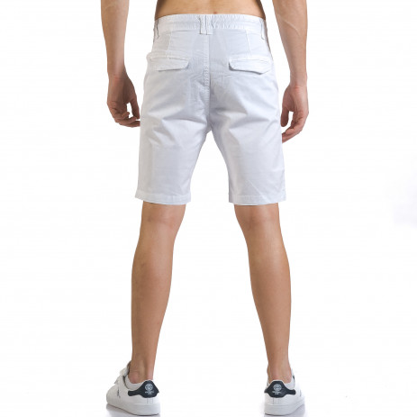 Pantaloni scurți bărbați Marshall albi 2
