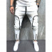 Pantaloni sport bărbați 2Y Premium alb tr070721-6 4