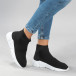 Pantofi sport negre slip-on pentru dama it140918-47 3