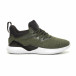 Adidași de bărbați din țesătură tehnică melanj verde it060619-2 2