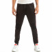 Pantaloni sport negri pentru bărbați cu banda în 3 culori it240818-85 3