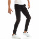 Jogger Jeans în negru stil Rock pentru bărbați it240818-32 3