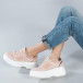 Pantofi sport Chunky roz de dama  it250119-50 2