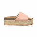 Papuci de dama roz ortopedici cu platformă it050619-84 2