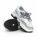 Pantofi sport de dama în alb și gri it150319-59 4