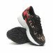 Pantofi sport de dama roșu și leopard cu talpă groasă it230519-20 4